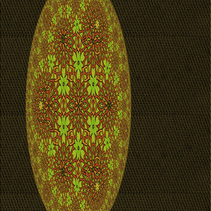 Machine Washable Transitional Oak Brown Rug, wshpat260yw