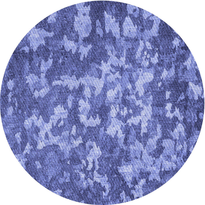 Square Machine Washable Transitional Sky Blue Rug in a Living Room, wshpat2600blu