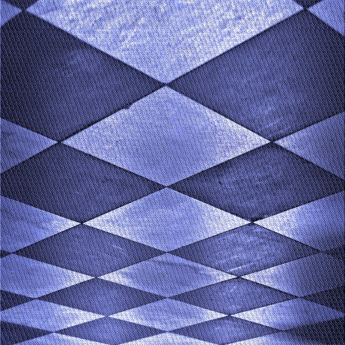 Machine Washable Transitional Sky Blue Rug, wshpat2601blu