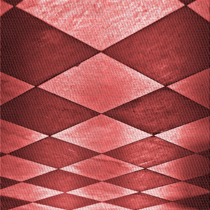 Machine Washable Transitional Red Rug, wshpat2601rd