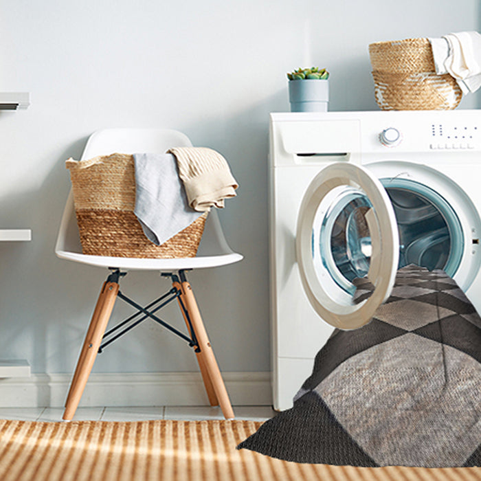 Machine Washable Transitional Rosy Brown Pink Rug in a Washing Machine, wshpat2601