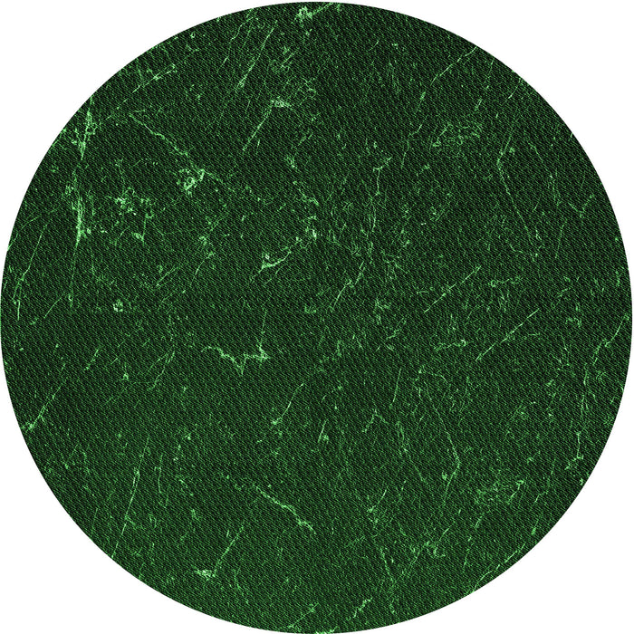 Square Patterned Green Rug, pat2602grn