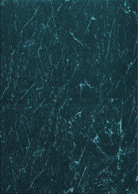 Machine Washable Transitional Teal Green Rug, wshpat2602lblu