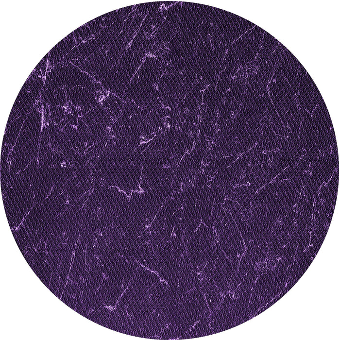 Square Patterned Deep Purple Rug, pat2602pur