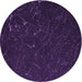 Square Patterned Deep Purple Rug, pat2602pur