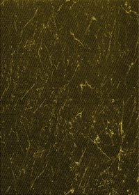 Machine Washable Transitional Dark Bronze Brown Rug, wshpat2602yw