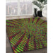 Machine Washable Transitional Green Rug in a Family Room, wshpat2604