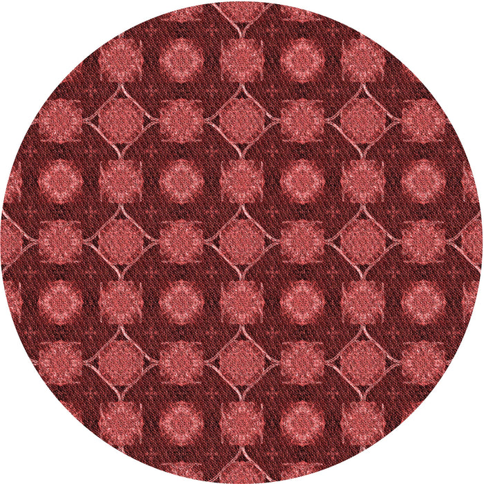 Square Machine Washable Transitional Red Rug in a Living Room, wshpat2605rd