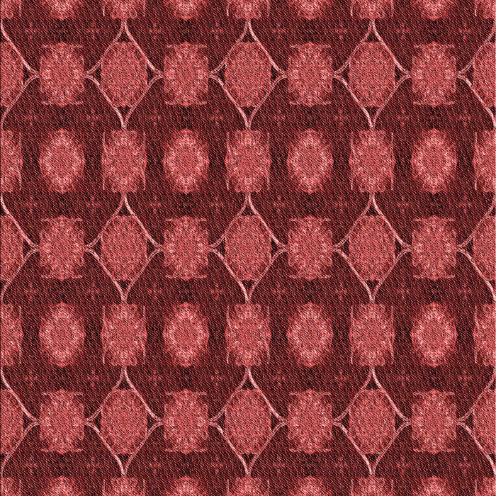 Patterned Red Rug, pat2605rd