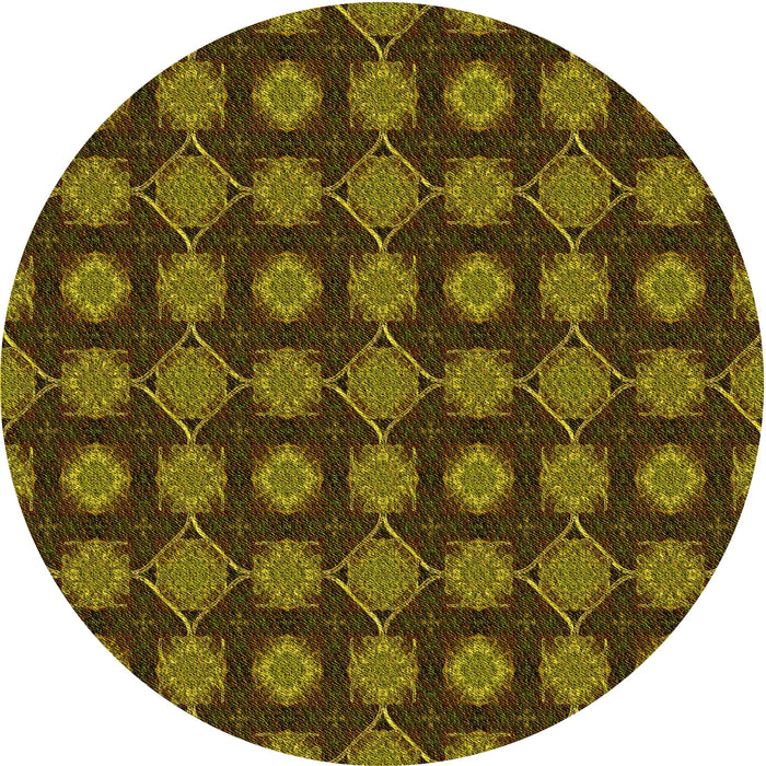 Square Patterned Red Rug, pat2605yw