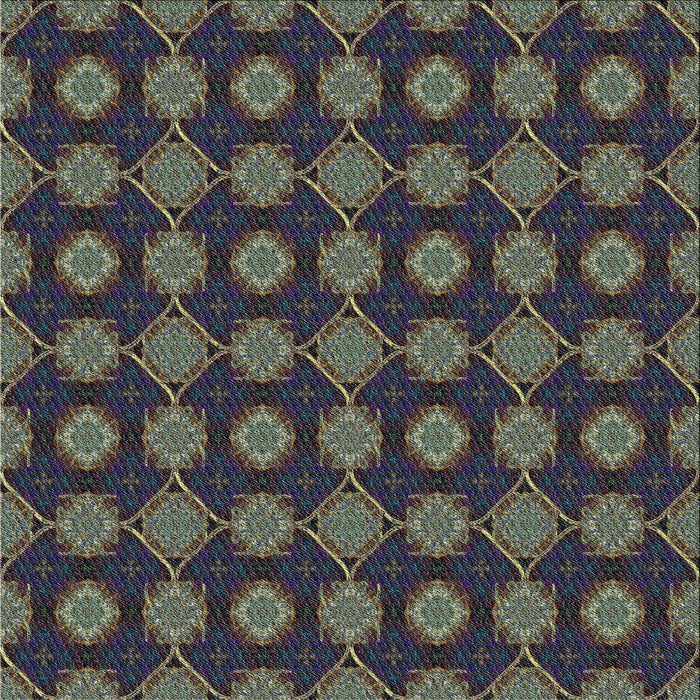 Square Patterned Charcoal Black Novelty Rug, pat2605