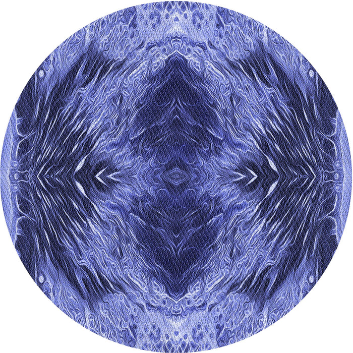 Square Machine Washable Transitional Sky Blue Rug in a Living Room, wshpat2606blu