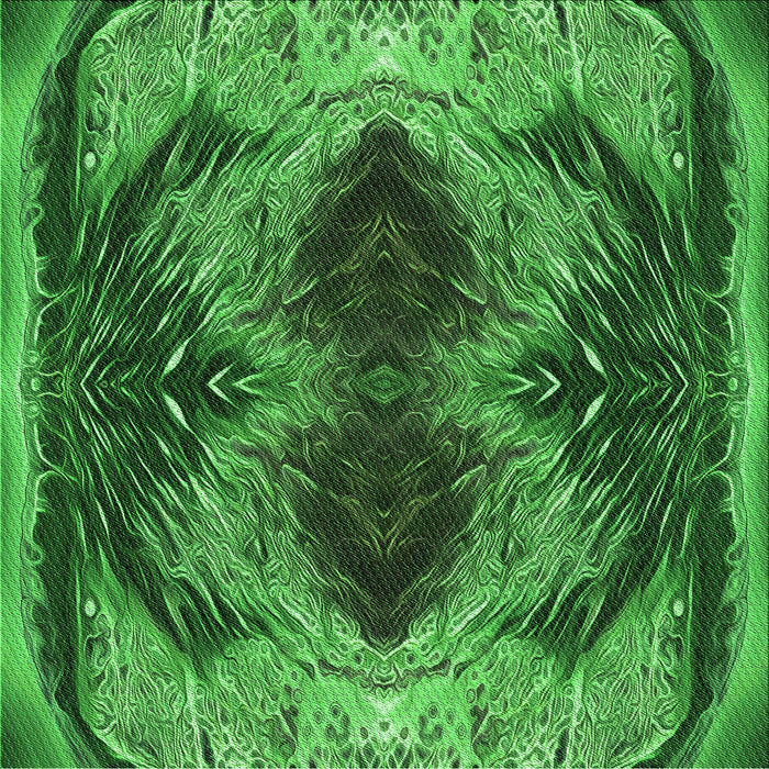 Round Machine Washable Transitional Deep Emerald Green Rug, wshpat2606grn