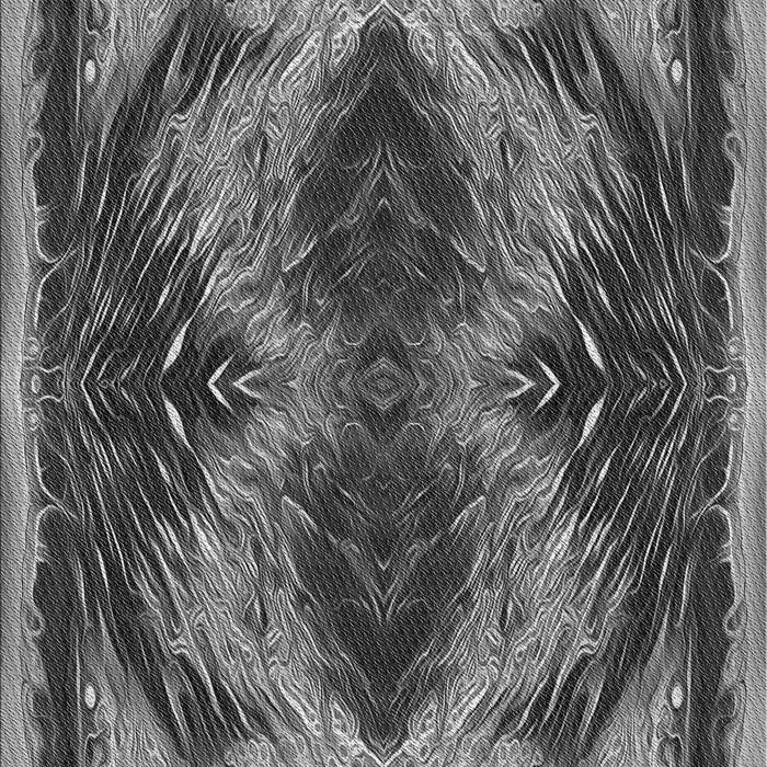 Machine Washable Transitional Dark Gray Rug, wshpat2606gry