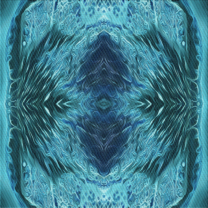 Round Machine Washable Transitional Bright Turquoise Blue Rug, wshpat2606lblu