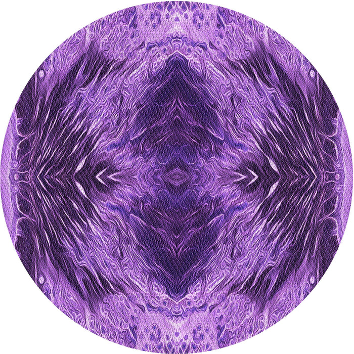 Square Machine Washable Transitional Purple Rug in a Living Room, wshpat2606pur