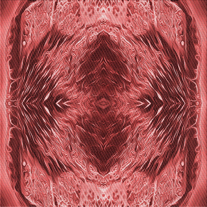 Round Machine Washable Transitional Red Rug, wshpat2606rd