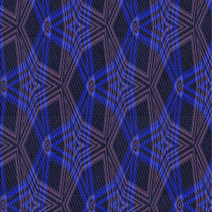 Patterned Sapphire Blue Rug, pat2607blu