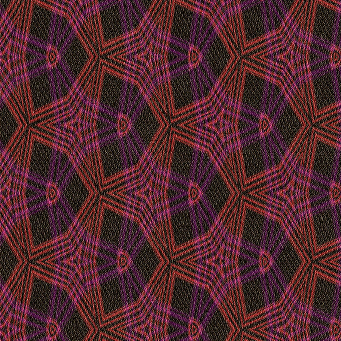 Round Patterned Red Brown Rug, pat2607brn