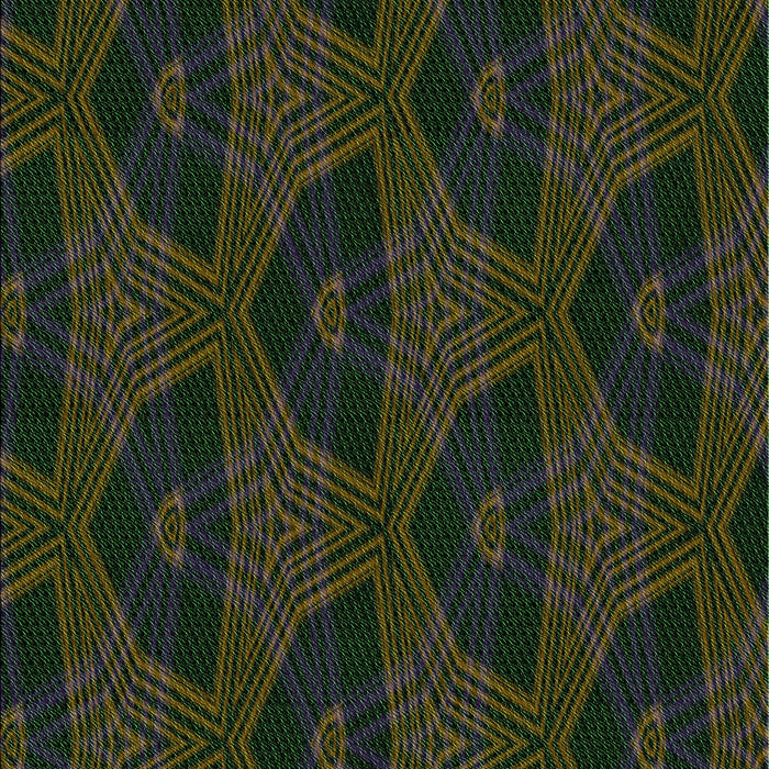 Patterned Army Green Rug, pat2607grn