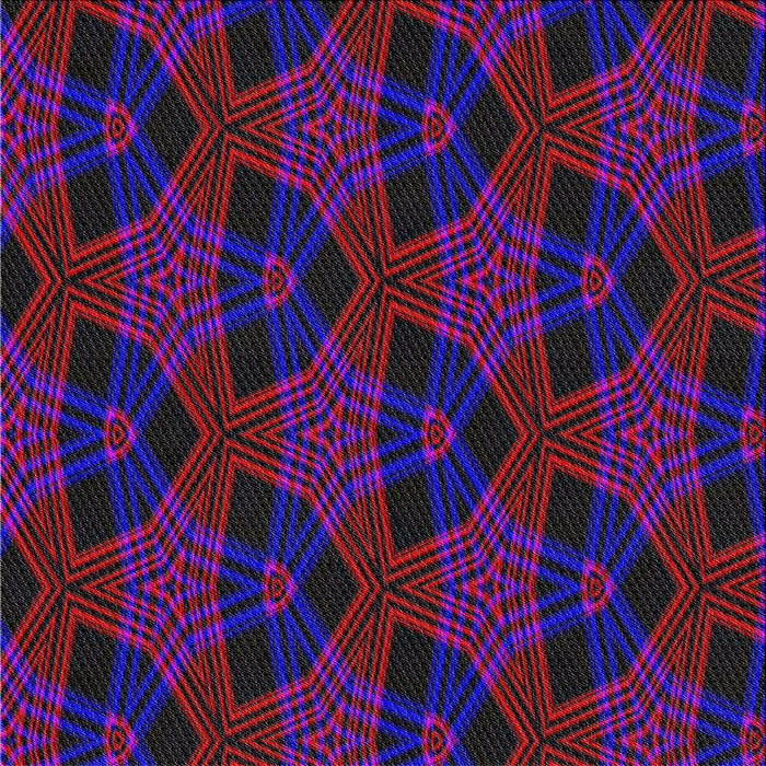 Square Patterned Purple Novelty Rug, pat2607