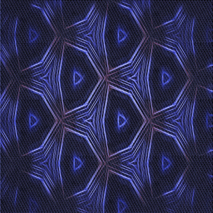 Round Patterned Night Blue Rug, pat2608blu