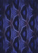 Machine Washable Transitional Night Blue Rug, wshpat2608blu