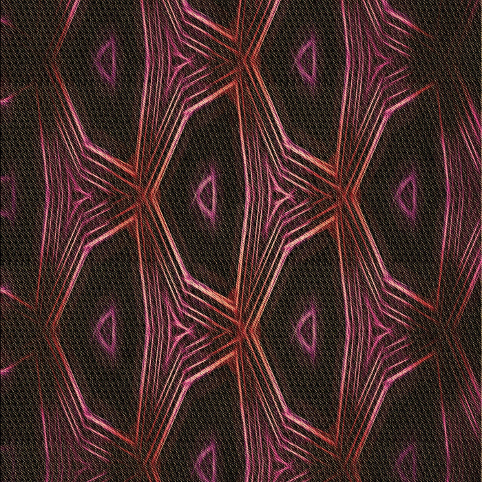 Patterned Chocolate Brown Rug, pat2608brn