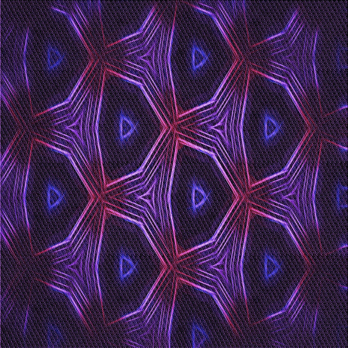 Round Patterned Dark Purple Rug, pat2608pur