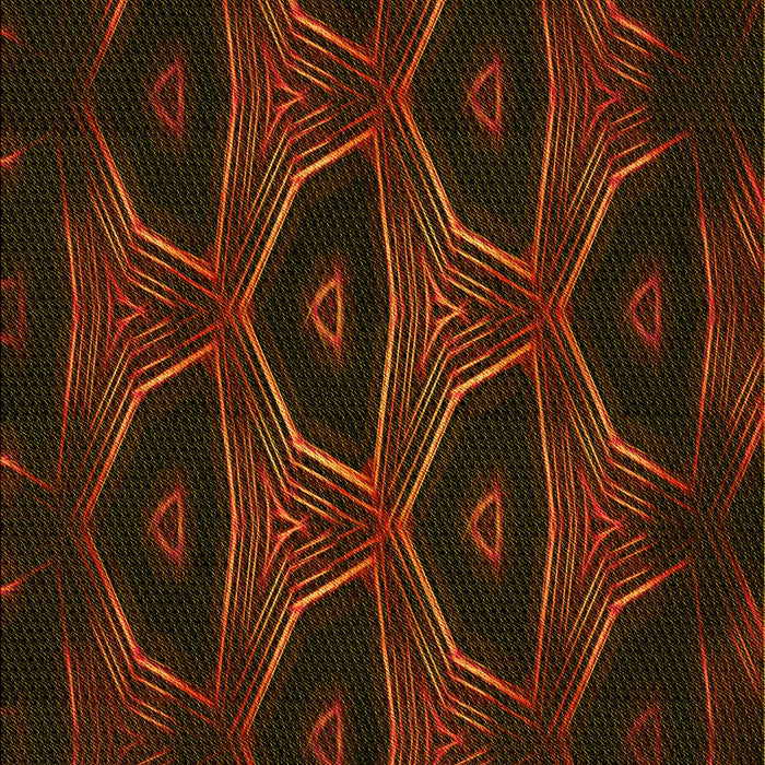 Patterned Dark Bronze Brown Rug, pat2608yw