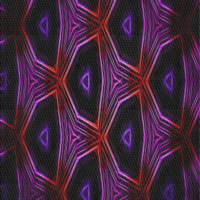 Machine Washable Transitional Purple Rug, wshpat2608