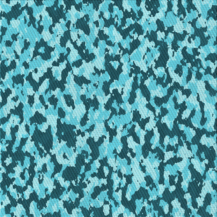 Round Machine Washable Transitional Teal Green Rug, wshpat2609lblu