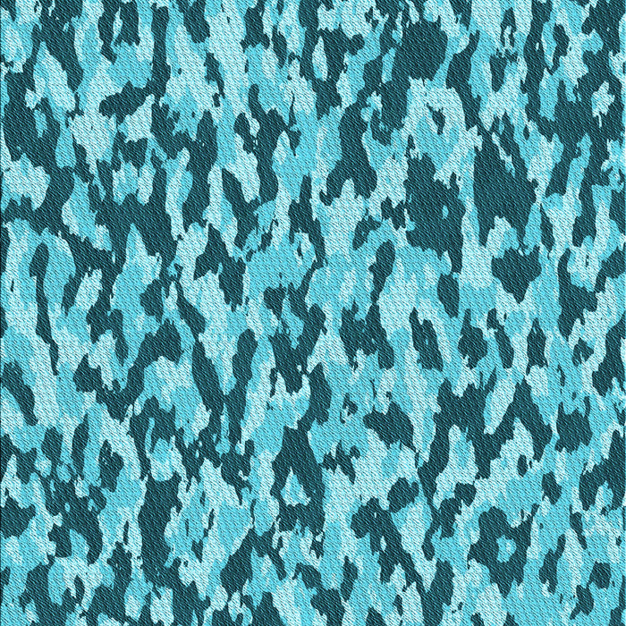 Patterned Teal Green Rug, pat2609lblu