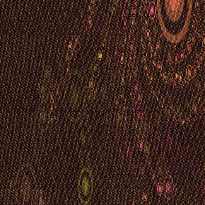 Patterned Red Brown Rug, pat261org