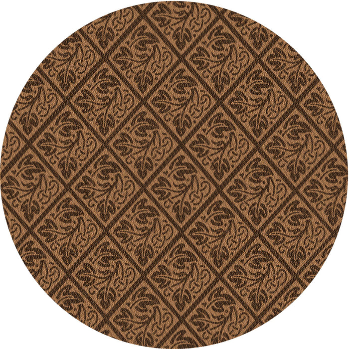 Square Machine Washable Transitional Night Red Rug in a Living Room, wshpat2610org