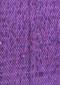 Machine Washable Transitional Bright Purple Rug, wshpat2611pur