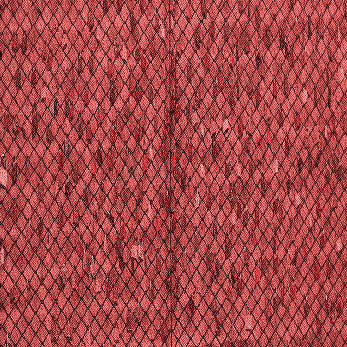 Machine Washable Transitional Tomato Red Rug, wshpat2611rd