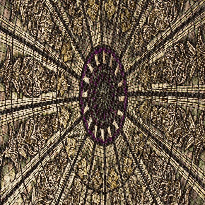 Patterned Peru Brown Rug, pat2612brn