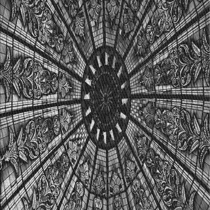 Machine Washable Transitional Charcoal Black Rug, wshpat2612gry