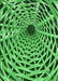 Patterned Green Rug, pat2613grn