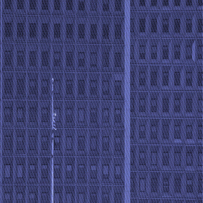 Machine Washable Transitional Royal Blue Rug, wshpat2615blu