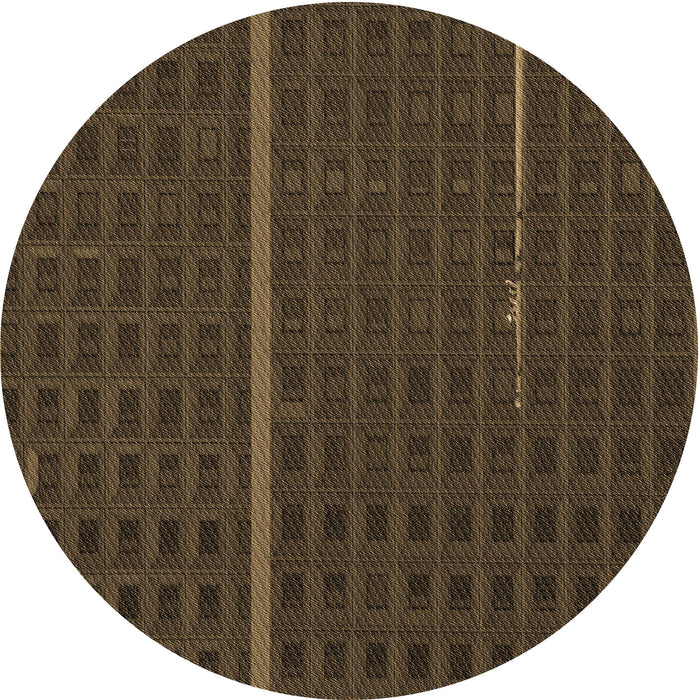 Square Machine Washable Transitional Red Brown Rug in a Living Room, wshpat2615brn