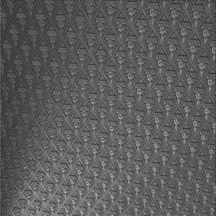 Round Machine Washable Transitional Platinum Gray Rug, wshpat2616gry