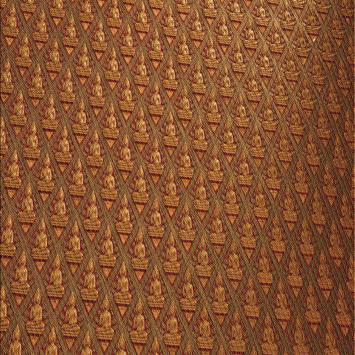 Patterned Orange Rug, pat2616org