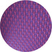 Square Machine Washable Transitional Dark Magenta Purple Rug in a Living Room, wshpat2616pur