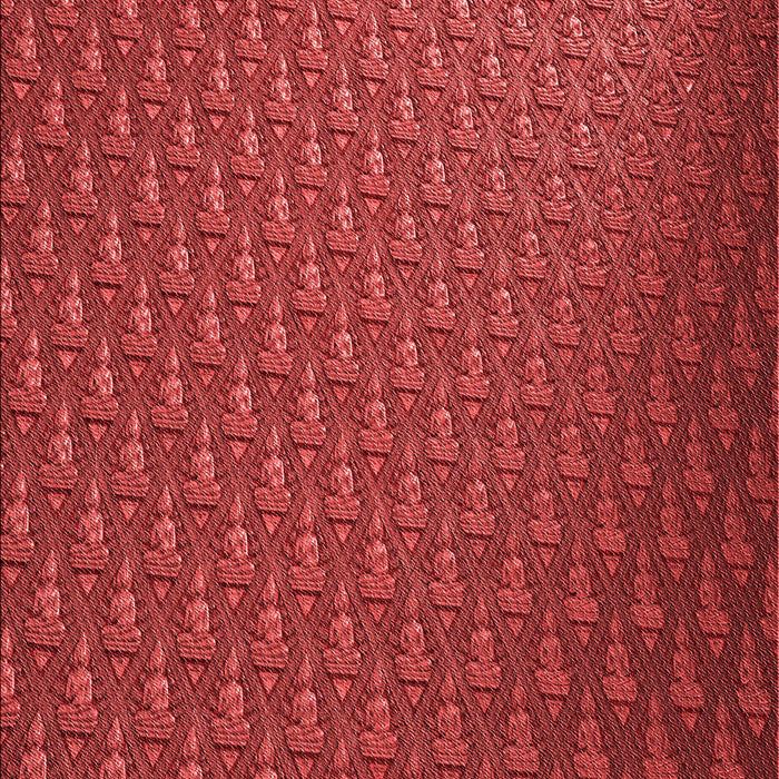 Patterned Red Rug, pat2616rd