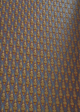 Patterned Khaki Green Novelty Rug, pat2616