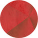 Square Patterned Red Rug, pat2617org