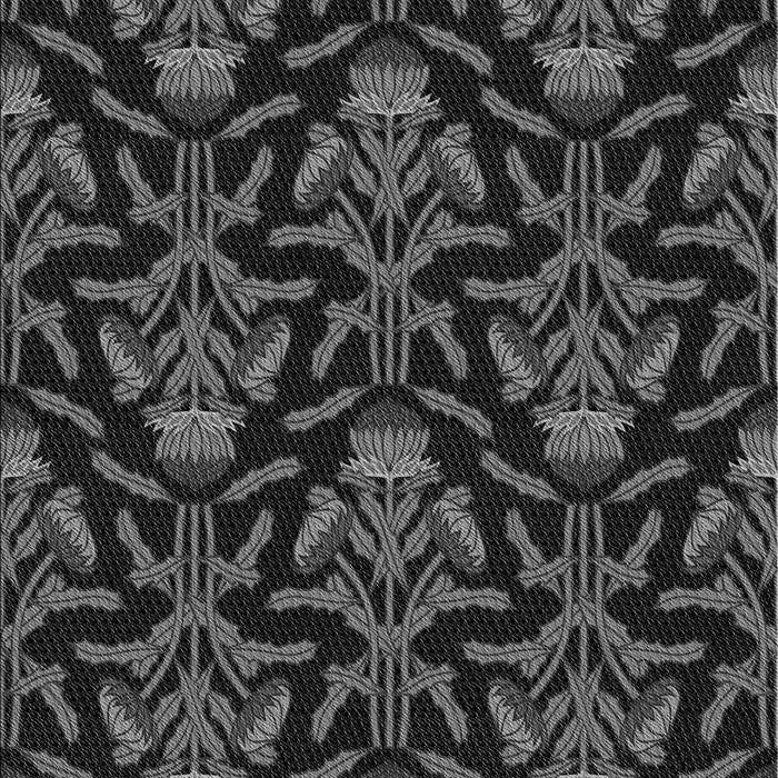 Machine Washable Transitional Smokey Gray Rug, wshpat2618gry