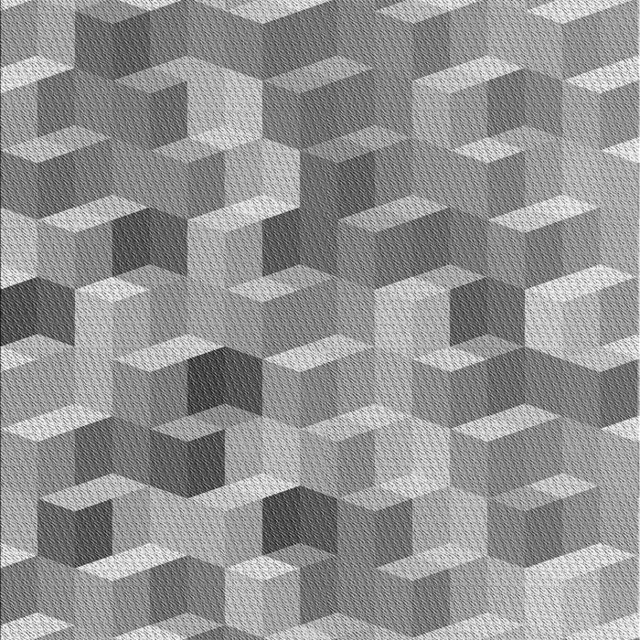 Patterned Cloud Gray Rug, pat262gry